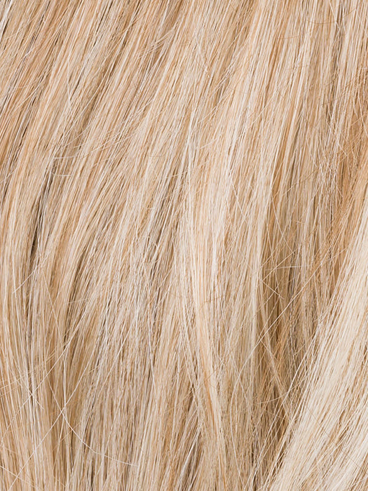 DIVA by ELLEN WILLE in CHAMPAGNE ROOTED 24.14.20 | Lightest Ash Blonde, Medium Ash Blonde, and Light Strawberry Blonde blend with Dark Shaded Roots