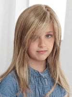 Anne Nature | Power Kids Child Remy Human Hair Wig by Ellen Wille | Ultra Petite | Long Layers, Extended Lace Front, Monofilament Top - Buy Wigs USA