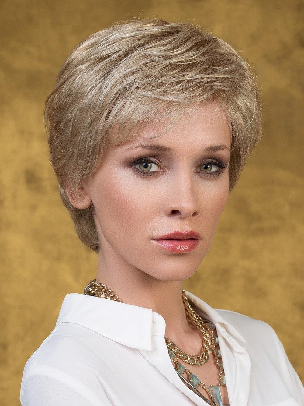 The ear to ear extended lace front offers styling versatility and a seamless, natural appearance.