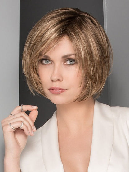 The Hair Society Luxury Collection by Ellen Wille is 100% hand-tied, monofilament, with a beautiful lace front.