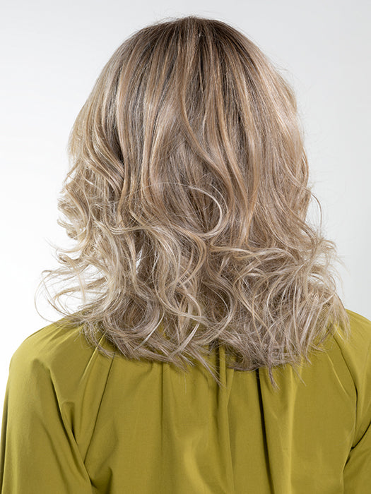 LUNA by ELLEN WILLE in LIGHT-CHAMPAGNE-SHADED 101.23.20 | Lightest Neutral Blonde with Light Blonde and Silver White blend with light shaded roots