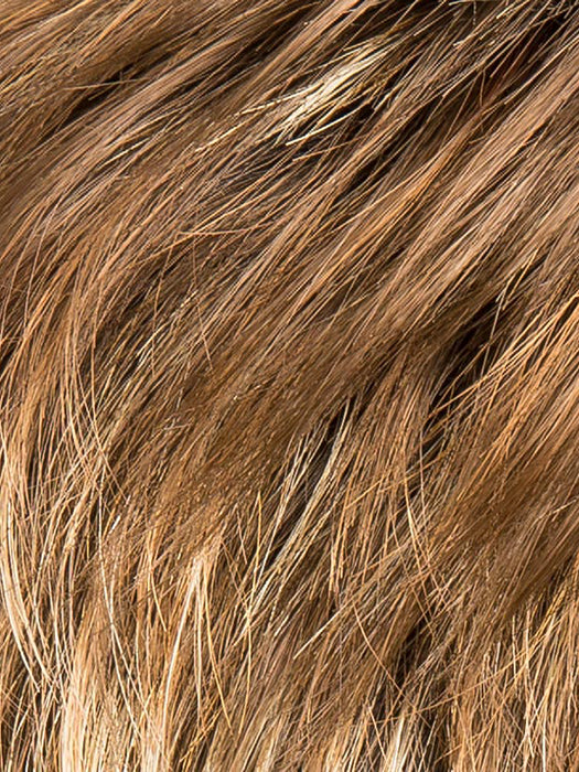 TOBACCO ROOTED 830.26.27 | Medium Brown Blended with Light Auburn, Light Golden Blonde and Dark Strawberry Blonde Blend with Shaded Roots