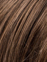 CHOCOLATE ROOTED 830.6 | Medium to Dark Brown base with Light Reddish Brown Highlights and Dark Roots