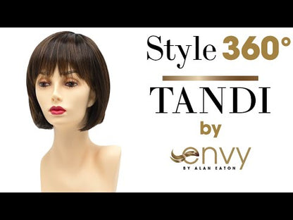 Tandi - EnvyHair Human Synthetic Blend Mono Crown by Envy