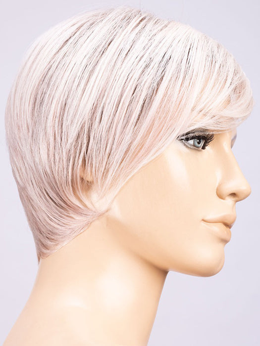 PASTEL ROSE ROOTED | Pink and Pearl Blonde Blend with Light Brown Roots