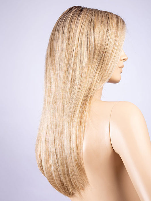 CHAMPAGNE ROOTED 24.25.20 | Light Strawberry Blonde, Lightest Ash Blonde, Lightest Golden Blonde Blend with Shaded Roots
