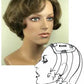 Human hair topper 8" Long 6"x6" base by Look of Love - Buy Wigs USA