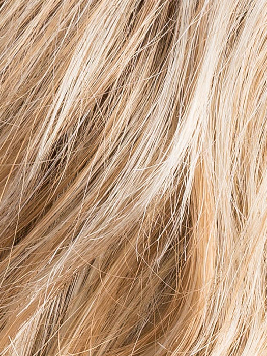LIGHT CARAMEL ROOTED 26.25.20 | Light Golden Blonde, Butterscotch Blonde, and Medium Honey Blonde Blend with Dark Roots