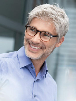 Brad | Men's Lace Front Mono Crown Synthetic Wig | Ellen Wille Average Large - Buy Wigs USA