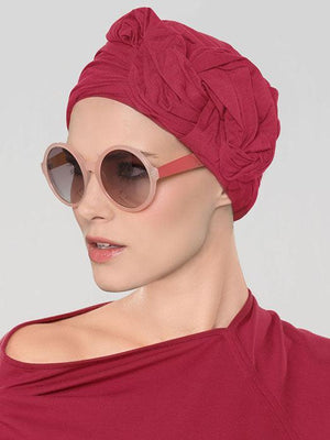 Malou | Ellen's Headwear | Turban Pull On Hat Cap Covering - Buy Wigs USA