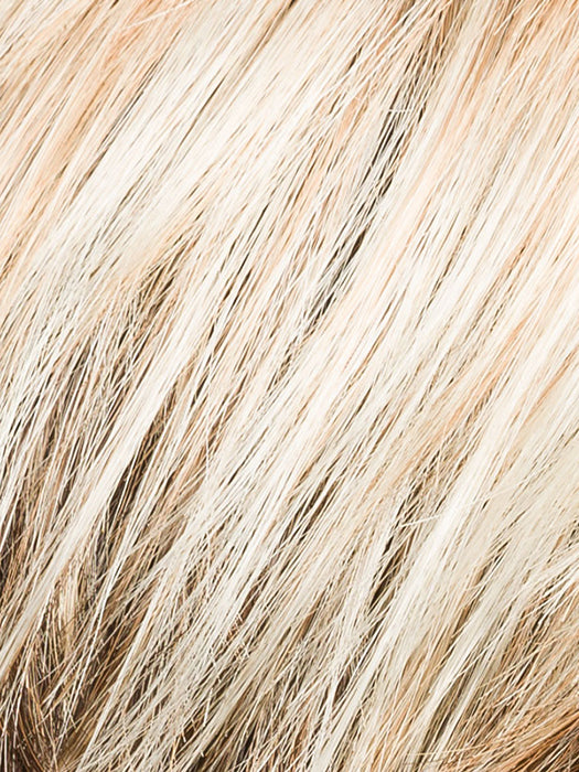 BISQUIT BLONDE ROOTED | BISQUIT BLONDE ROOTED | Darkest Brown with Light Golden Blonde and Winter White Blend with Shaded Roots