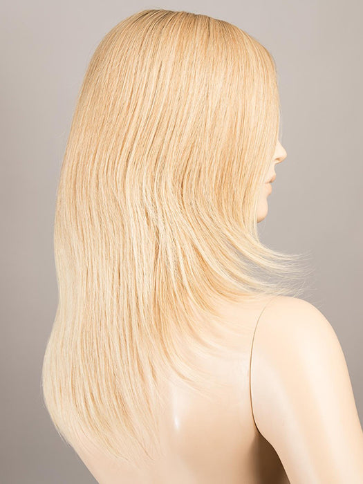 SPECTRA by ELLEN WILLE in CHAMPAGNE ROOTED 26.22.20 | Light Golden Blonde and Light Neutral Blonde with Light Strawberry Blonde Blend and Shaded Roots