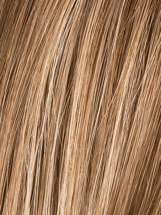 DARK SAND ROOTED 14.20.12 | Medium Ash Blonde and Light Strawberry Blonde with Lightest Brown Blend and Shaded Roots
