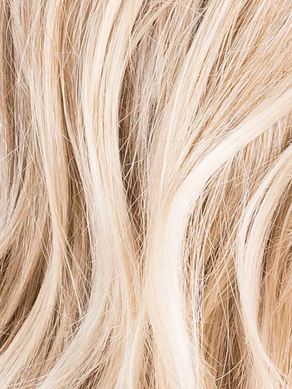 CHAMPAGNE ROOTED 101.20.23 | Light Beige Blonde, Medium Honey Blonde, and Platinum Blonde Blend with Dark Roots