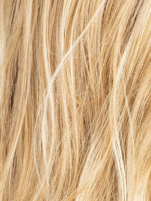SANDY BLONDE ROOTED 16.20.25 | Medium Ash Blonde, Light Ash Blonde, and Light Golden Blonde Blend with Dark Roots