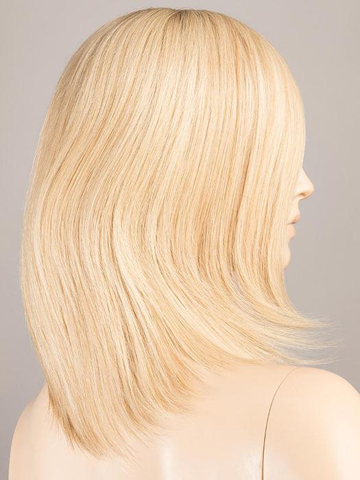 CHAMPAGNE ROOTED 22.26.16 | Light Neutral Blonde, Light Golden Blonde, and Medium Blonde Blend with Shaded Roots