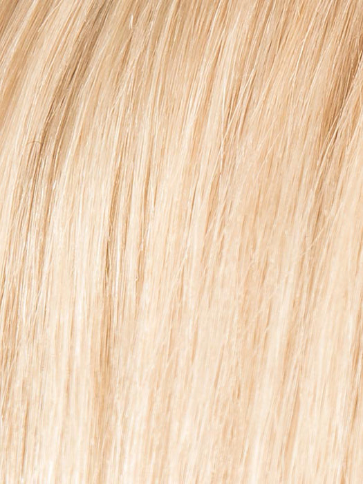 LIGHT CHAMPAGNE ROOTED 19.22 |  Platinum Blonde, Light Golden Blonde, Light Ash Blonde Blend, and Dark Roots